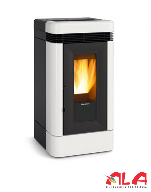 STUFA PELLET EXTRAFLAME - LUCIA PLUS (BIANCO) [AP4S]